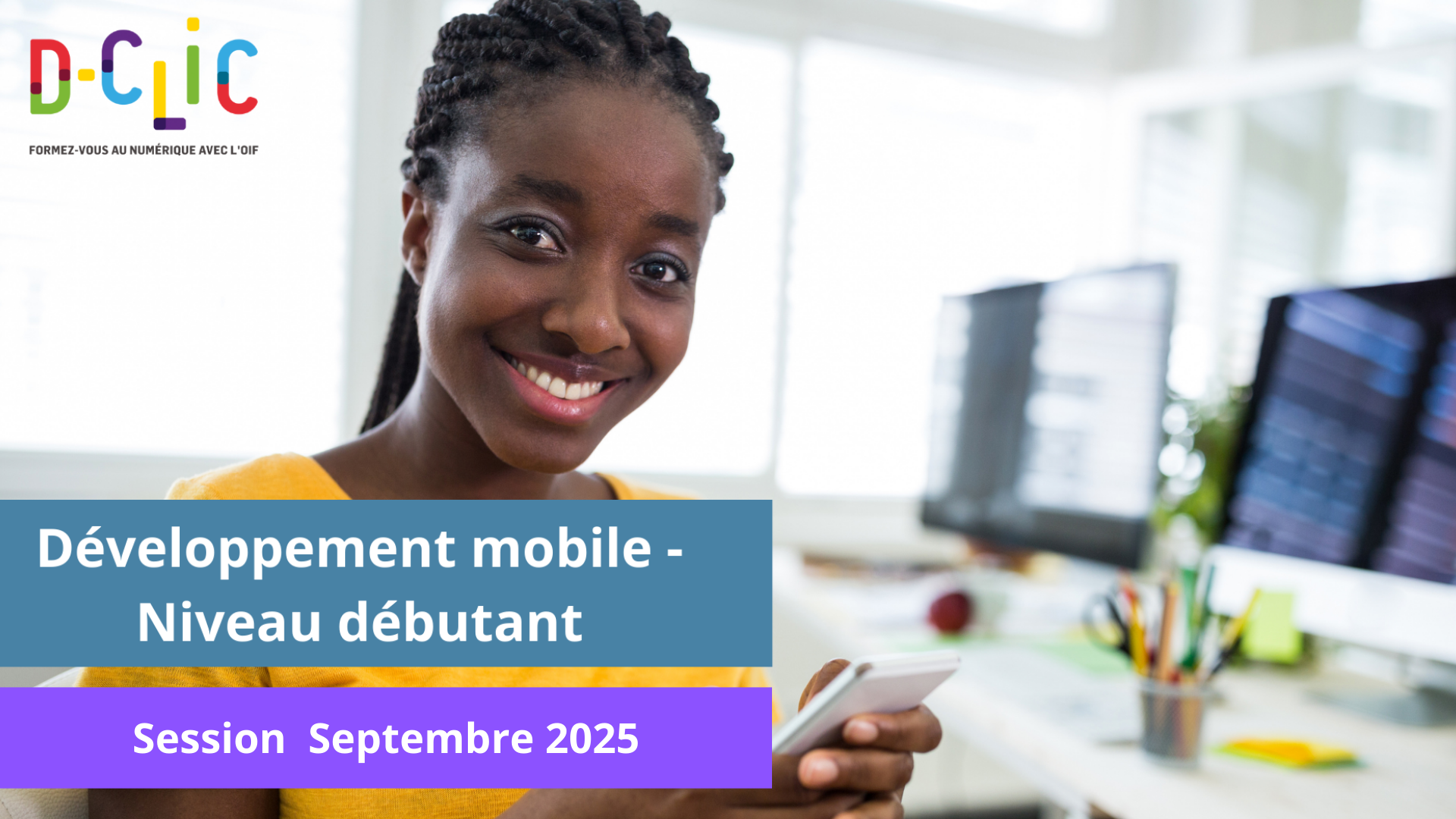 Développement Mobile Niveau Débutant - Session d'Octobre 2025