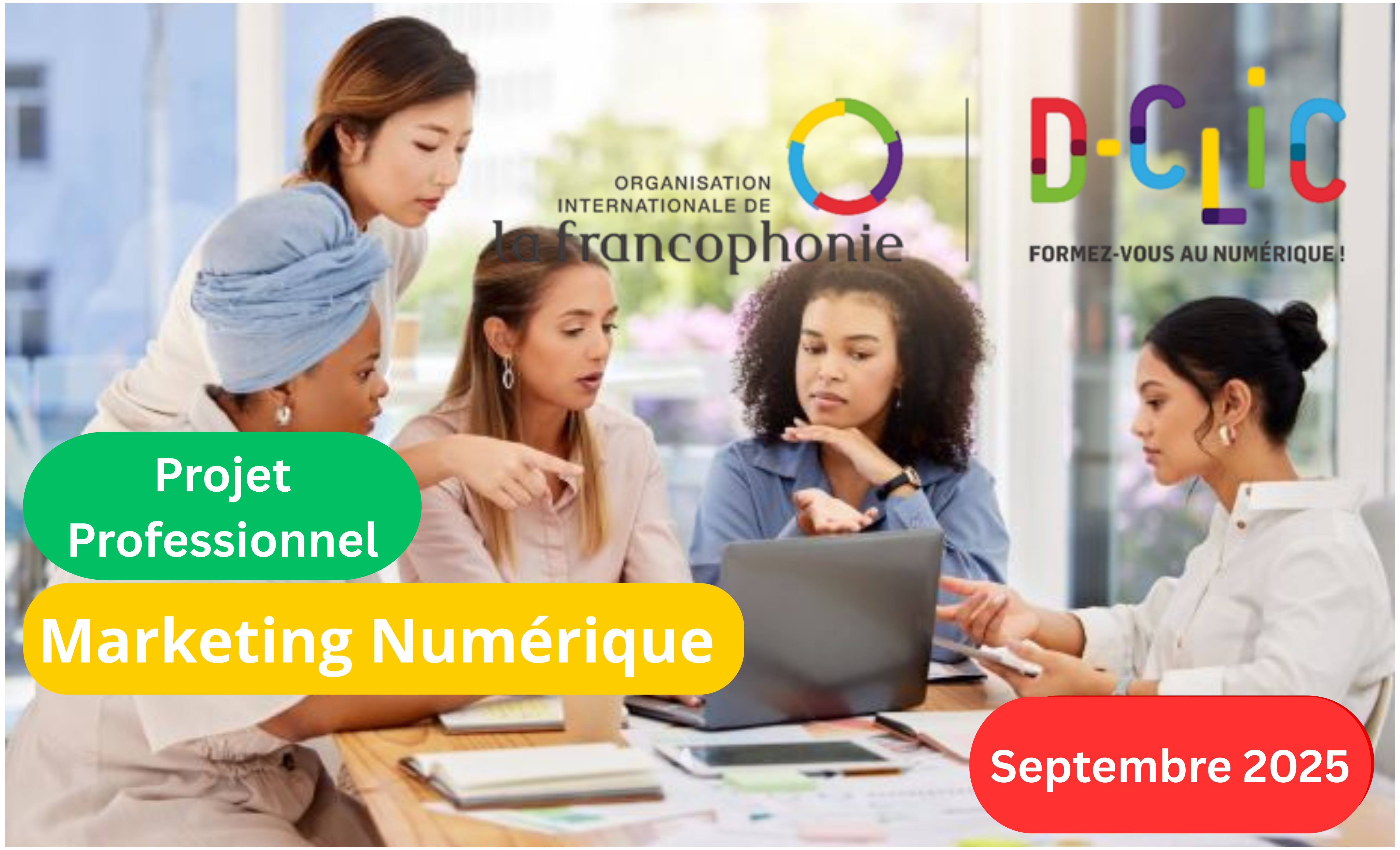 Projet Professionnel Marketing Numérique  - Session d'Octobre 2025
