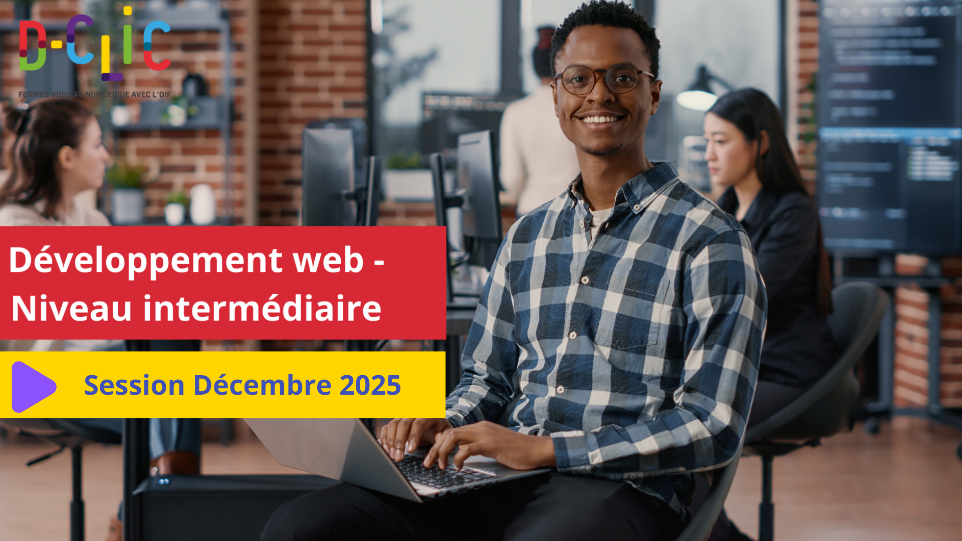 Développement Web Niveau intermédiaire - Session décembre 2025