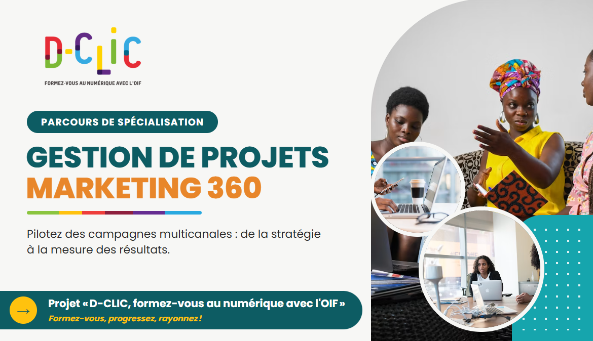 Gestion de projet marketing 360°