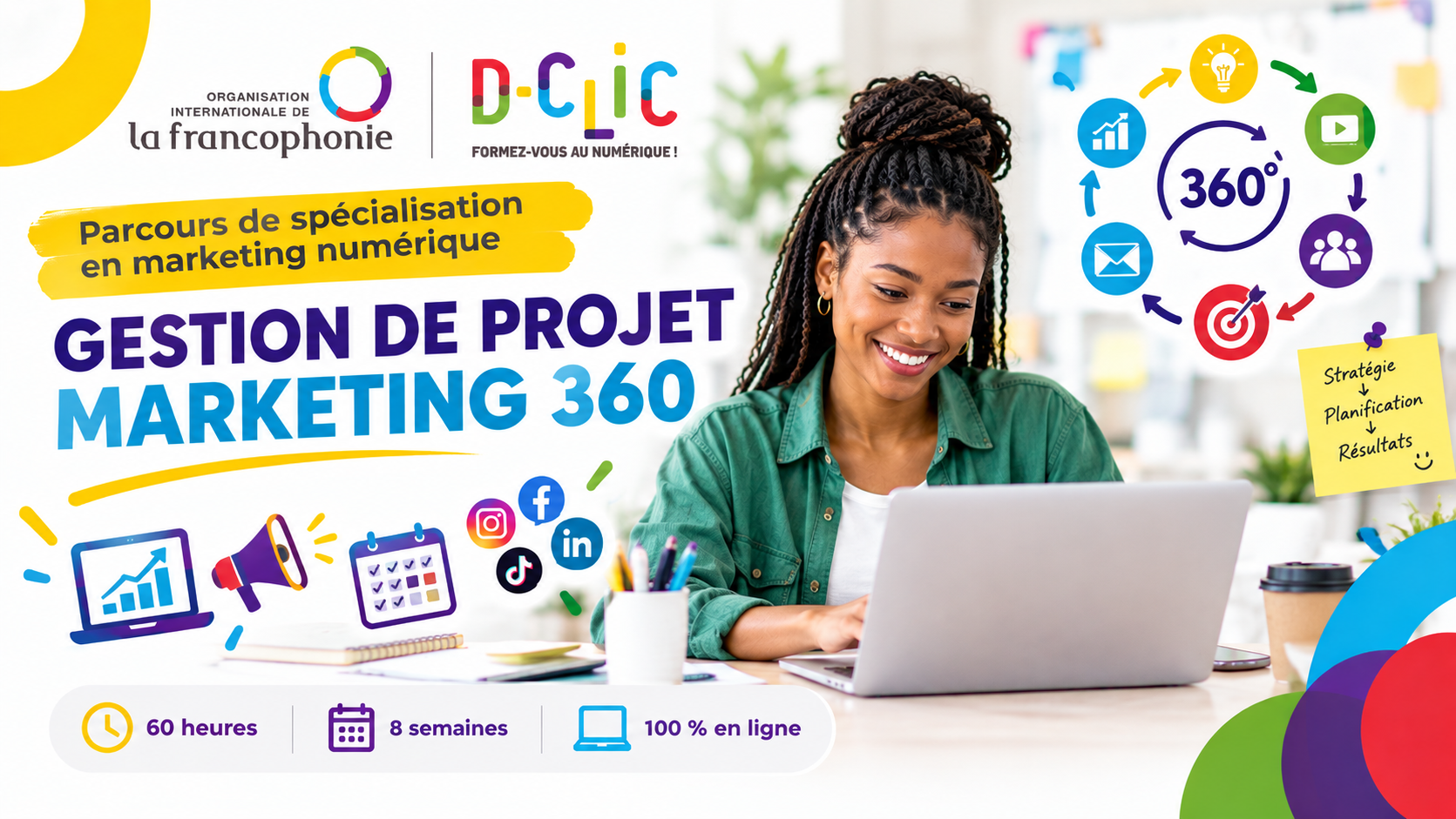 Gestion de projet marketing 360° - 2026